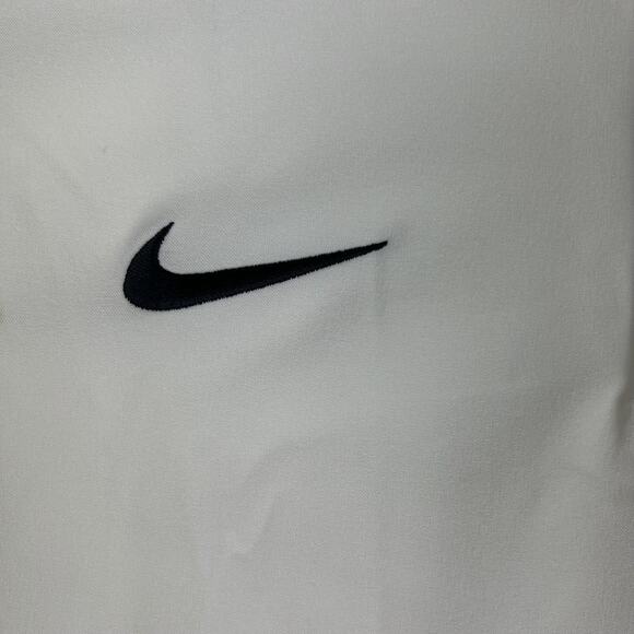 NWT Nike Dri Fit Collared Short Sleeve White Lightweight Polo Shirt Mens 2XL - Picture 5 of 11